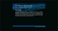 Desktop Screenshot of flashpointmachining.com